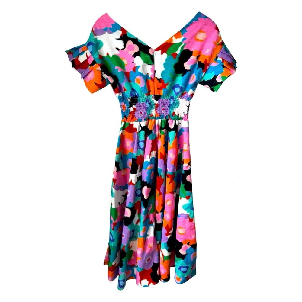 Molly Bracken Quinn Floral Midi Dress - Picture 4 of 7